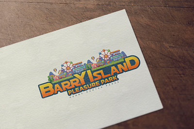 Logo Design Of An Amusement Park branding design illustration logo web