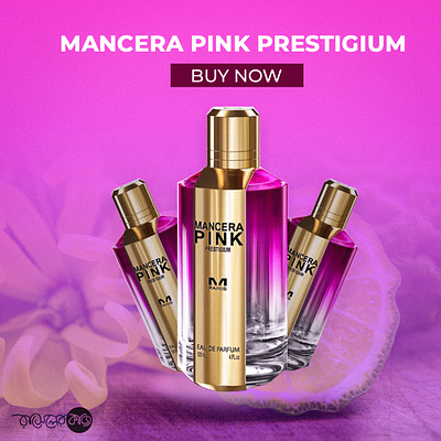 Mancera Pink advertisement perfume product design scent