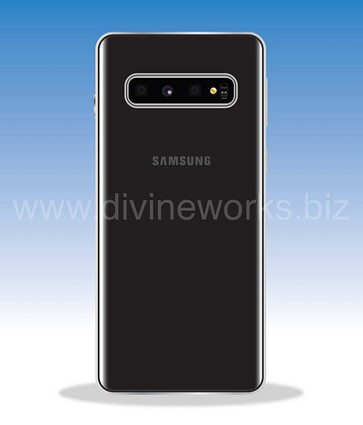 Samsung Galaxy S10 Plus Back Vector adobe illustrator graphic design illustration samsung galaxy back side vector samsung galaxy s10 plus vector vector graphic vector illustration