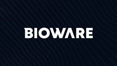 BioWare Logo Redesign bioware brand brand identity custom type dragon age futuristic logo logo 2d logo design logotype mass effect proposal design rebrand redesign sci fi visual design visual identity