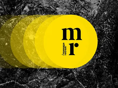 massage retreat branding branding and identity logo logodesign logotype massage massage retreat massage therapy mrks typography