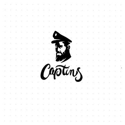 captins captain design face graphicdesign icon logo logotype minimal typography