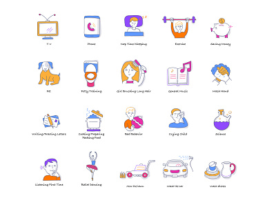 Famjam mobile app icons bad behavior custom icon doodle freelance icon designer freelancer icon icon app icon clean icon crying icon designer icon set icon sets icons design kids app icons minimal minimalist money icon pet icon science icon wash hand icons