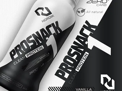 prosnack label label design logo design package design sports supplements