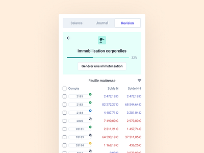 Balance Sheet 📊 app dashboard design interface minimal product ui ux web website