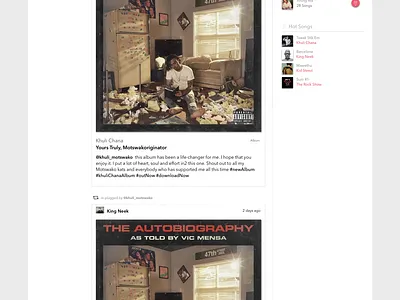 Music Streaming App - Song Page app music music app music player streaming ui ux web
