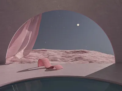 Somewhere in the World 3d art direction c4dart cinema4d cinema4dart mijoo kim minjin kang mue studio octane render