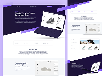 📄 Firesqueak Case Study case story case study ecommerce illustration interface landingpage ui ux webdesign website