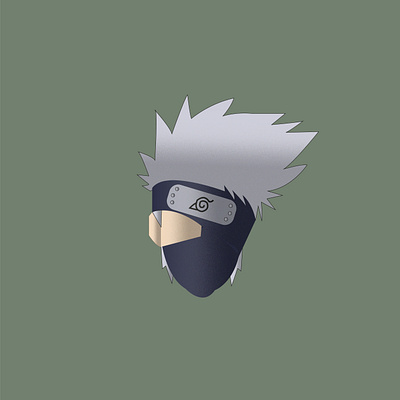 Kakashi design illustration kakashi naruto