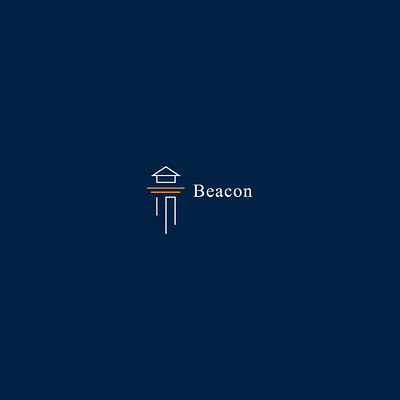 Beacon Logo Design branding design gradient icon illustration logo logotype minimal modern logo vector