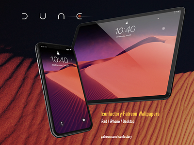 Dune Wallpapers arrakis desert desktop dune frank herbert iconfactory ios macos science fiction scifi wallpaper