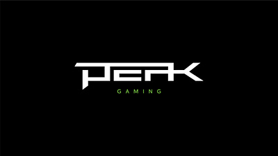 peak gaming clean esports gaming gaming logo gaminglogo illustration logo new peak sharp simplistic type