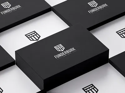 Funderburk Law APC Logo branding design estate law logo