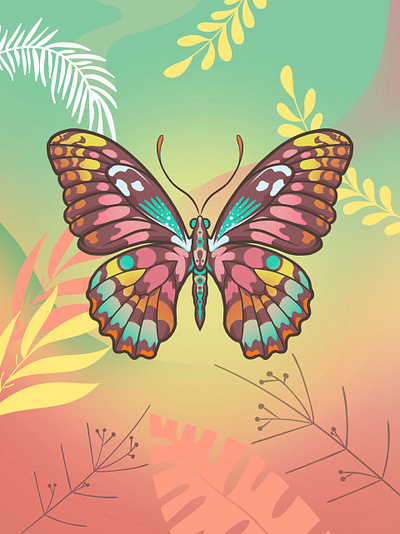 Insect_09 colorful colors illustration insect