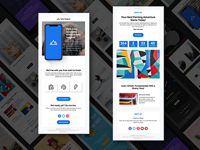 Email Preset branding clean design email email design email marketing email template simple