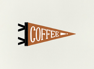 Coffee! coffee coffee shop design drawing handletter illustration pennant procreate procreate app typography