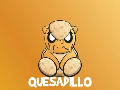 Quesadillo adobe illustrator animals armadillo cheese creature cute design illustration quesadilla quesadillo vector