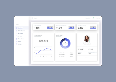 Freelancer/Employee Dashboard branding design illustration product design prototype uidesign uiux uxui web wireframe design