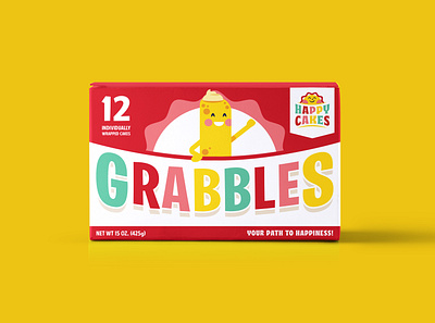 Grabbles Snack Cakes adobe bakery illustration product snack twinkie