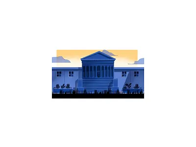 SupremeCrt animation background branding character design illustration illustrator landscape vector visual storytelling web