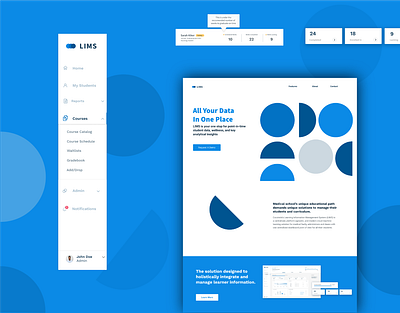cover image app blue managment marketing navigation status web