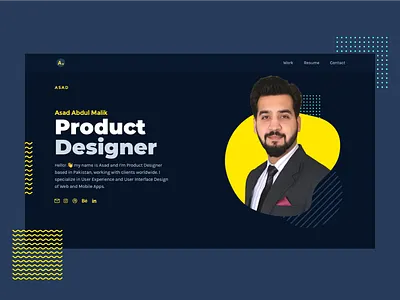 Personal Portfolio Site landingpage portfolio portfolio website sketch sketchapp ui user experience user interface ux website