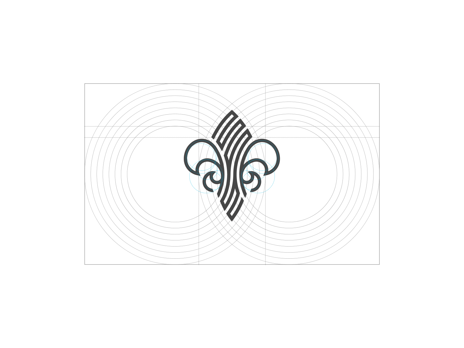 Fleur-de-Lis Symbol brand brand design branding fleur de lis golden ratio golden ratio logo logo logo design logo design concept logodesign logotype symbol symbol design symbol icon