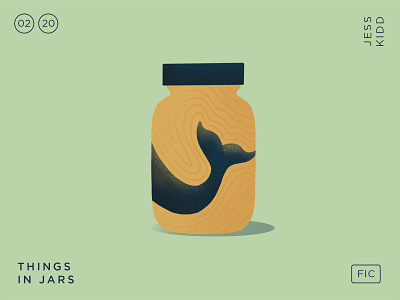 2020 Books – Things in Jars 2020 book bookofthemonth books design fish icon illustration jar mermaid procreate reading tail whale