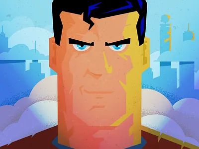 Superman illustration