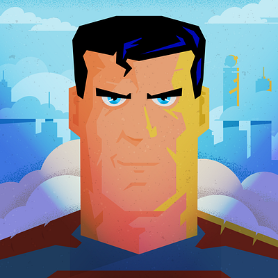 Superman illustration