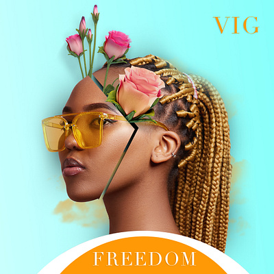 cover art ''FREEDOM'' adobe photoshop advertising artworks coverart design graphicdesign illustration photography photoshop surrealism