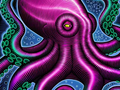 Break Point FC "Deep Waters" rash guard apparel aquatic bjj illustration illustrations jiu jitsu mma ocean octopus rash guard vector