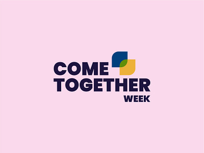 Come Together Week 2020 design flat flat design flat illustration minimal typography