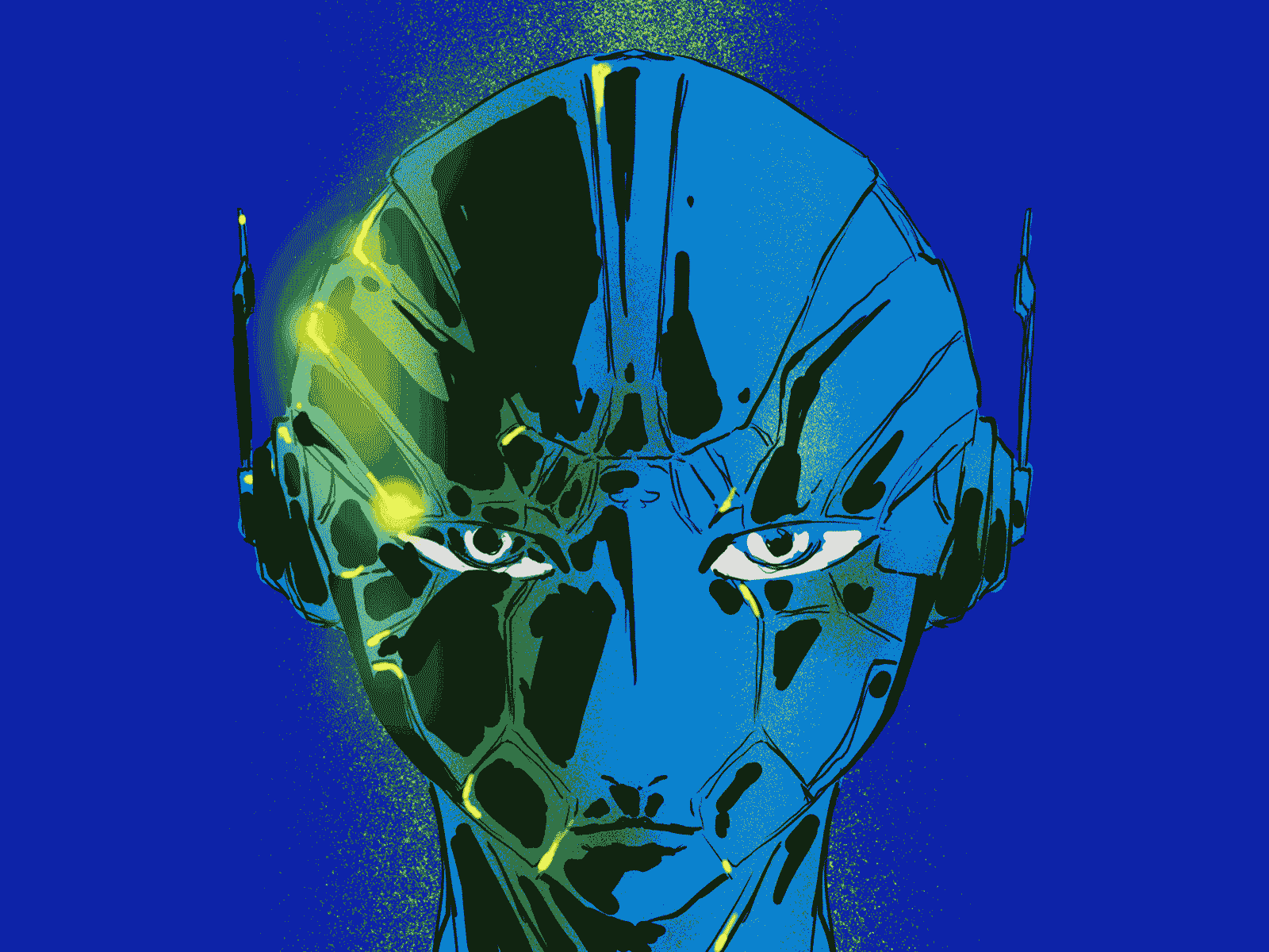 AQUA acid animatedgif animation cartoon concept design futuristic gif illustration jasonscuderi lasergunfactory manga procreate retro retrowave scifi techno technology vaporwave vintage