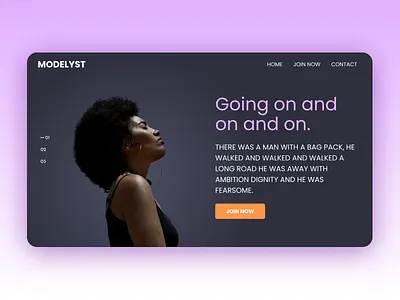Model community web design concept model ui web ui webdesign website