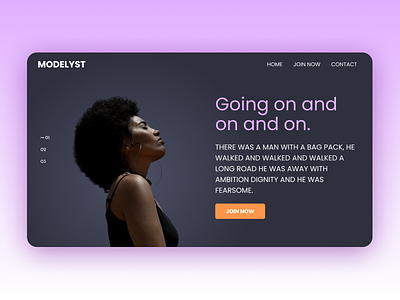 Model community web design concept model ui web ui webdesign website