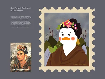 Famous paintings turn illustrations animal art color colorful design illustration painting vector