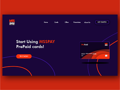 Landing Page webui ui ux design