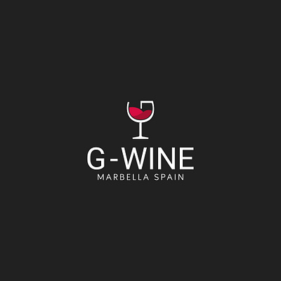 G wine bar animation branding design graphic logo logodesign logogram logomark logotype monogram