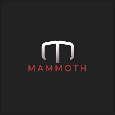 MAMMOTH animation branding concept design designer logo logodesign logogram logomark logotype mammoth monogram