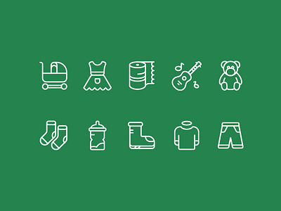 A set of icon animations animation icon illustration web web design