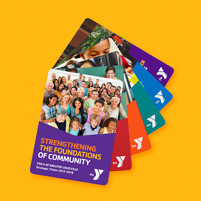 YMCA Strategic Vision color flip graphic design graphic design brand graphic design logo identity interactive multi page print strategic ymca