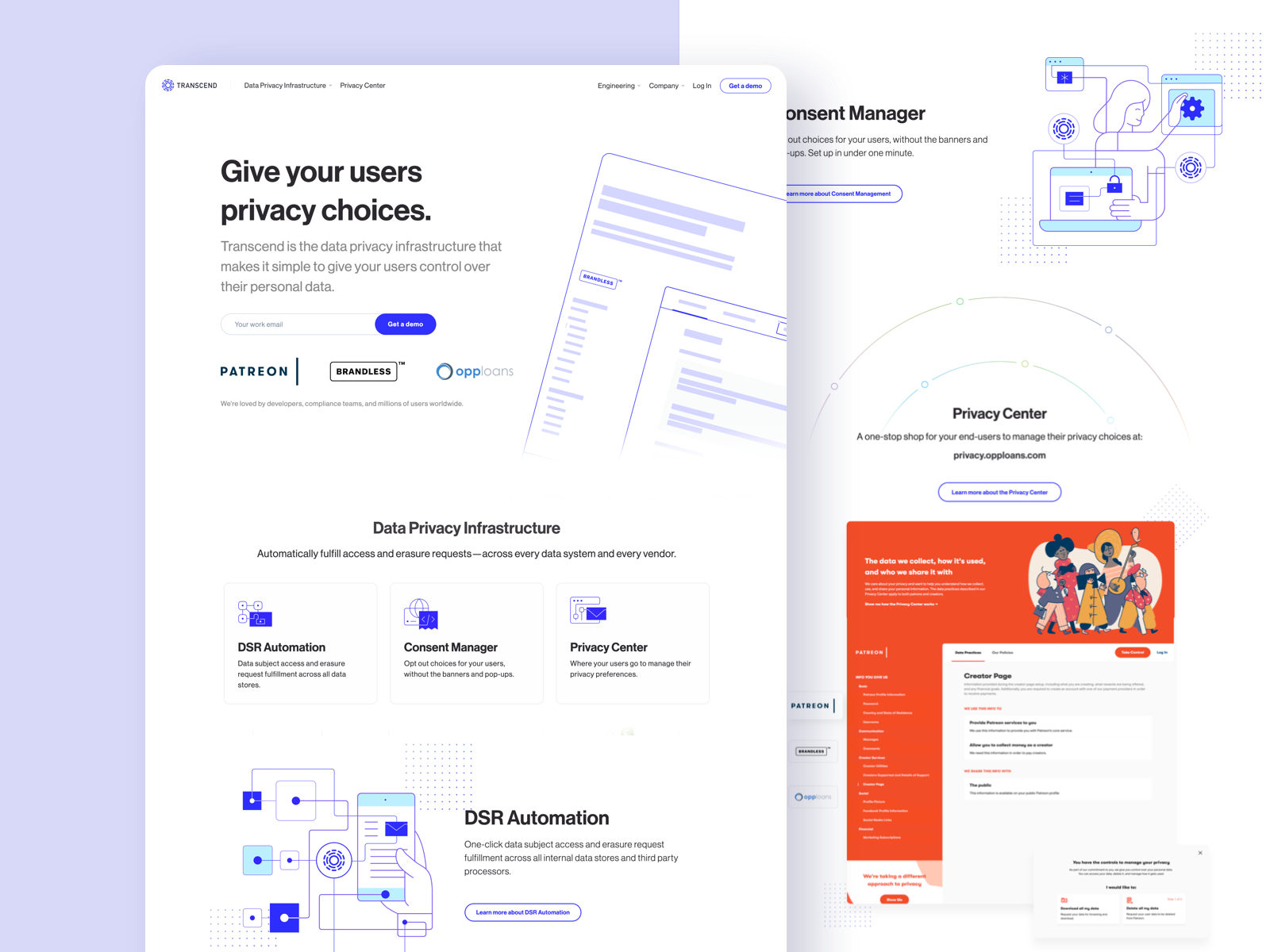 Example of Saa S Website Design Package