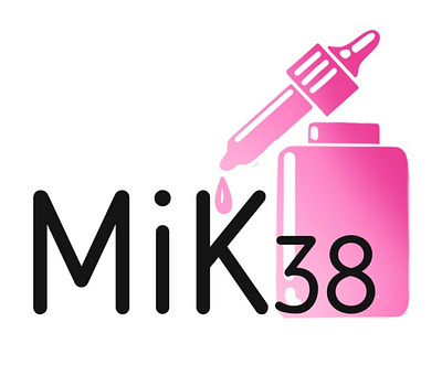 Logo "Made in Korea" Shop branding design concept cosmetic logo design illustration korea logo logodesign pink logo