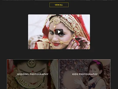 Photography UI Re-Design adobe xd design new trend photograhy template ui uxdesign