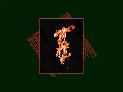 Contrast | Visual manipulation #1 abstract art branding concept dark design designs fire illustration lightroom presentation print