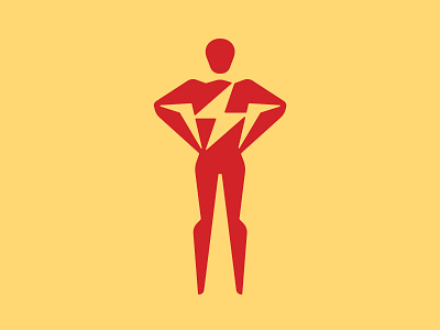 Electric Man 📌 Logo for Sale bolt electric energy fitness flash gaming gym hero hi tech human lightning logo man mascot power security sport thunder