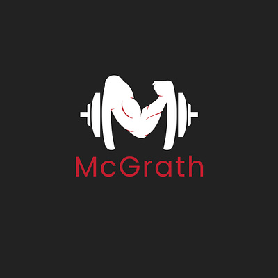 Personal logo for home Gym gym logo logo with m logo with m