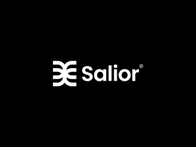 Salior - Logo Design design exploration flow freedom identity logo logodesign minimalist drift nautical modern oceanflow sleek nautica symmetry style waveform