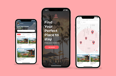 Booking and Rental App udesign appdesign mockups figma